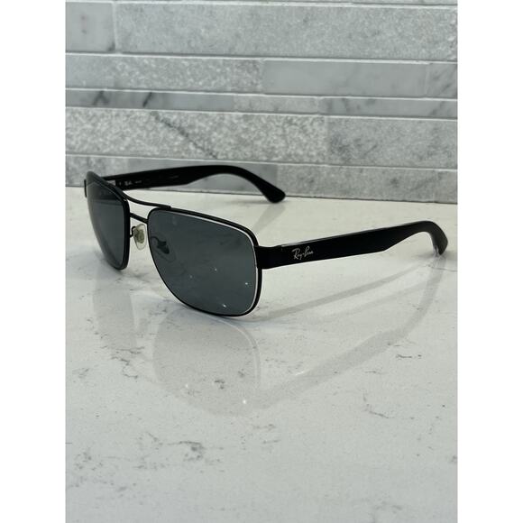 Rayban Aviator Sunglasses Matte Frames *FRAMES ONLY* Great Outside Condition - Picture 1 of 5